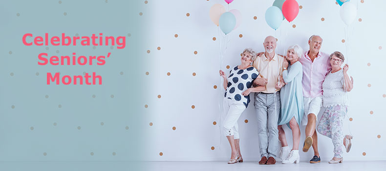 Celebrating Seniors' Month Promotional image