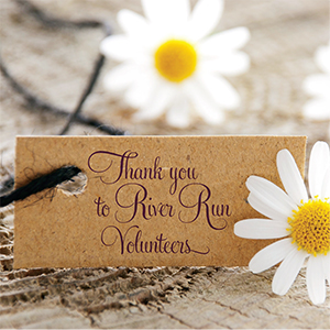 Thank you River Run Volunteers