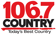 106.7 Country Today's Best Country logo