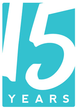 15 Years logo
