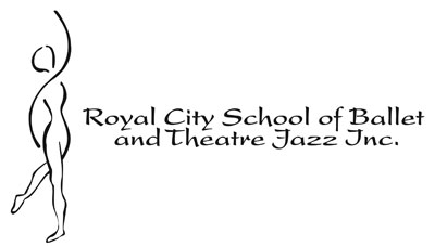 Royal City School of Ballet promotional logo