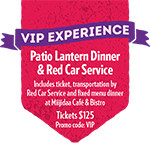 VIP Experience promotional