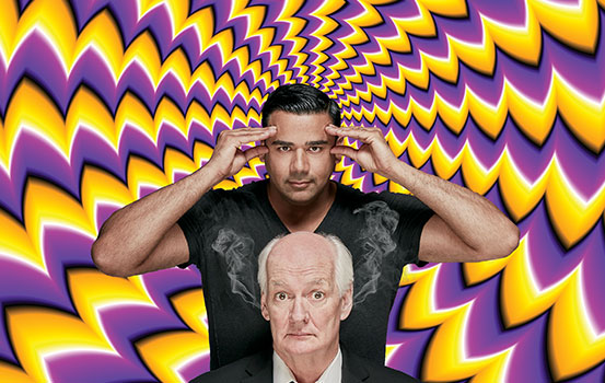 Colin Mochrie and Asad Mecci promotional