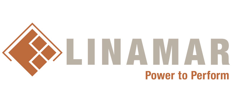 Linamar Power to Perform logo