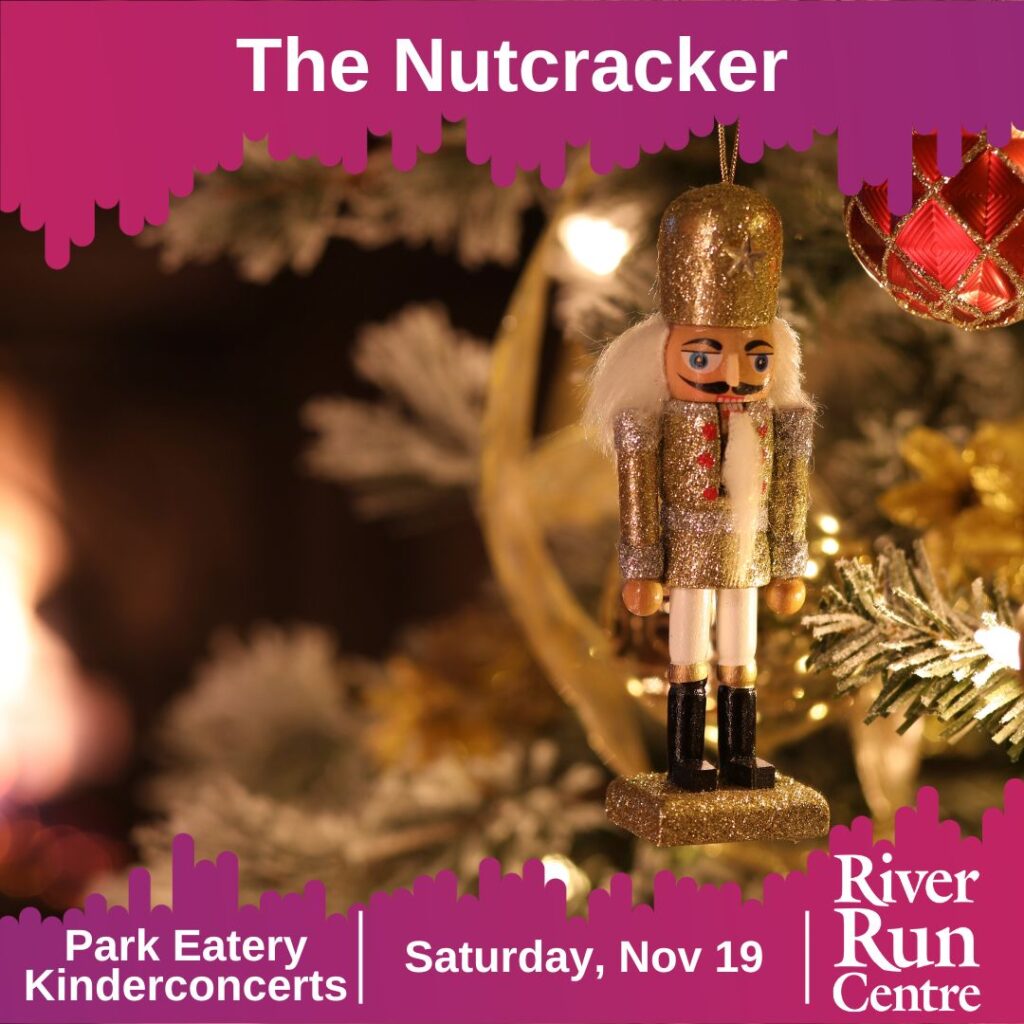 Kinderconcerts The Nutcracker
Image of a toy solider Christmas ornament. Show sponsored by Park Eatery on Saturday, November 19. Click here for show and ticket information