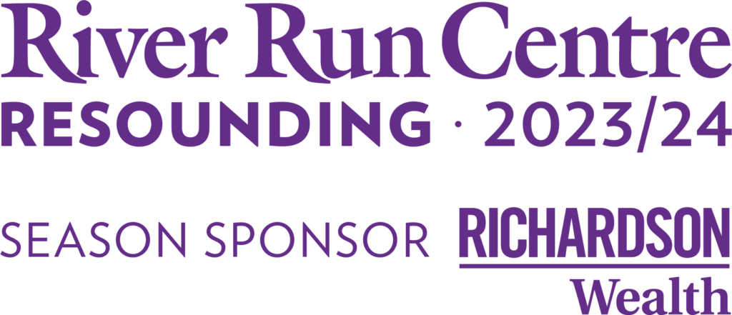 River Run Centre logo
Resounding 2023/24 

Season Sponsor
Richardson Wealth logo